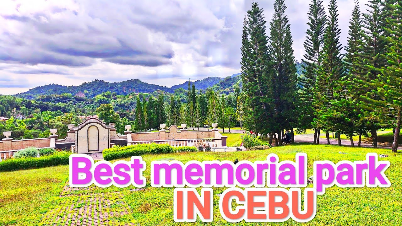 Tour inside the Award winning memorial Park in Cebu City || Golden Heaven memorial Park