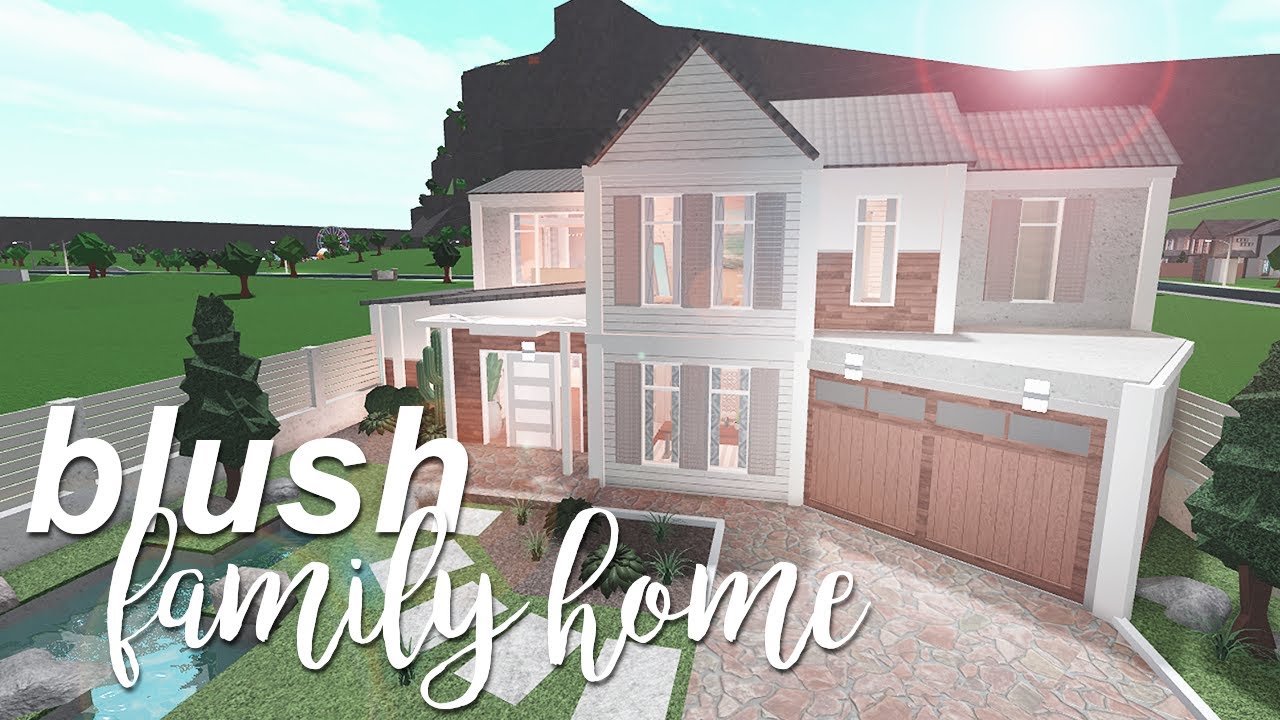 Blush Family Home 165k | ROBLOX Bloxburg