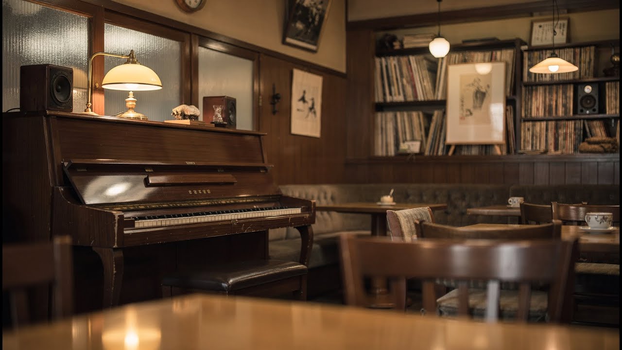 Showa Jazz — Nostalgic Night Ambience Instrumental | 1 Hour