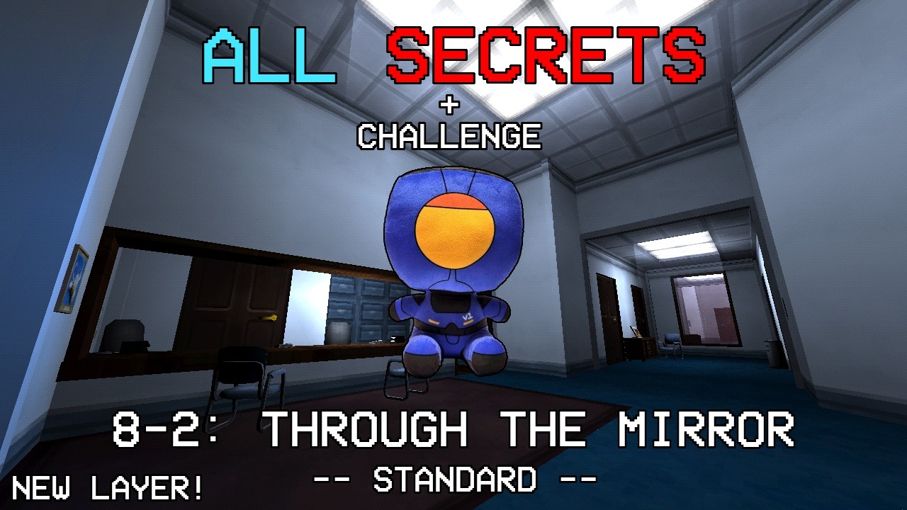 ULTRAKILL 8-2: THROUGH THE MIRROR - (ALL SECRETS, CHALLENGE, NEW UPDATE FRAUD)