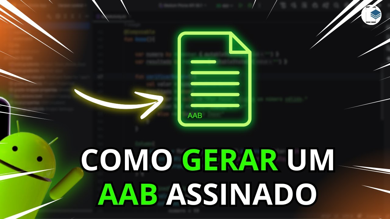 ANDROID STUDIO | COMO GERAR UM AAB ASSINADO PARA PUBLICAR NA PLAY STORE - AULA FINAL