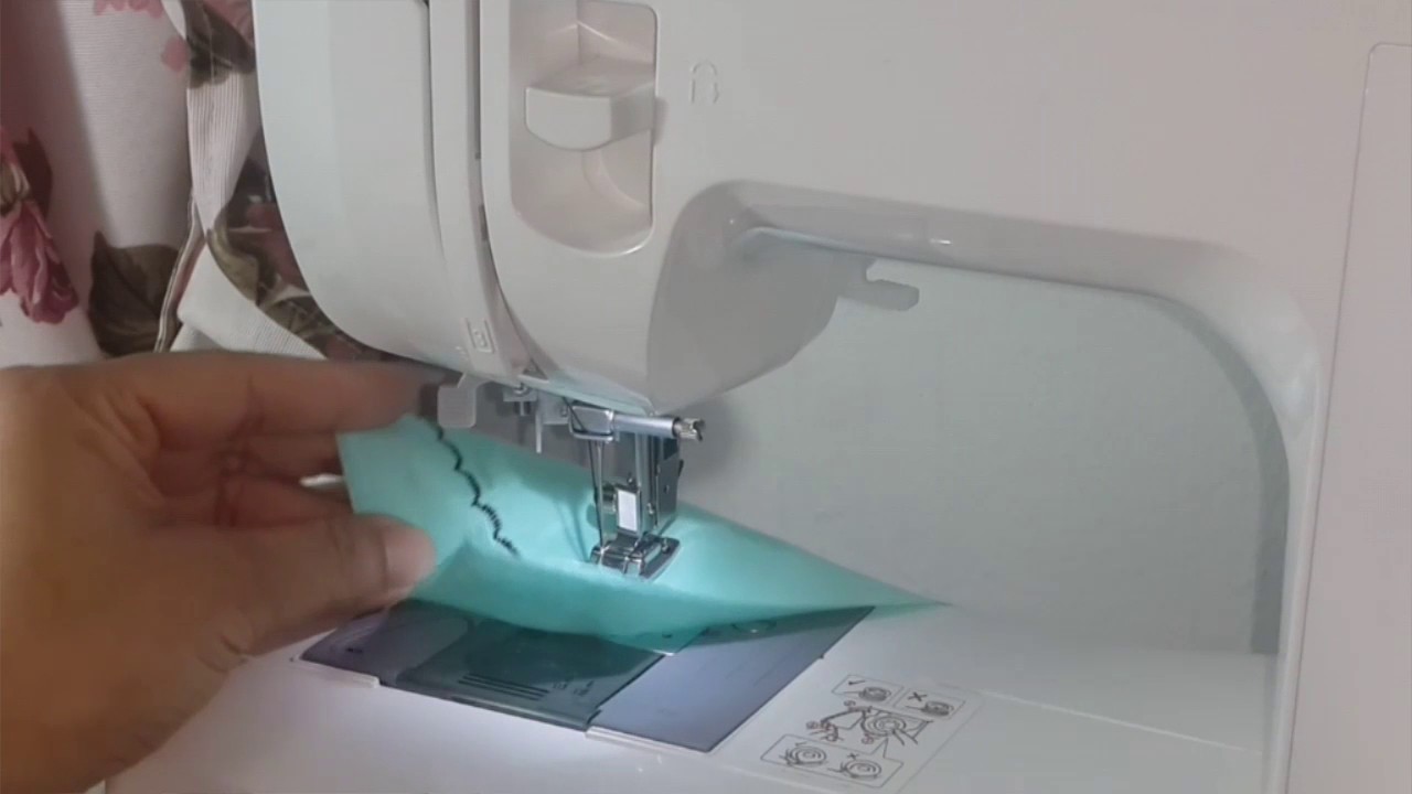 غرز التطريز على ماكينة الخياطة وظبطها  الجزء الاول..brother GS 2700