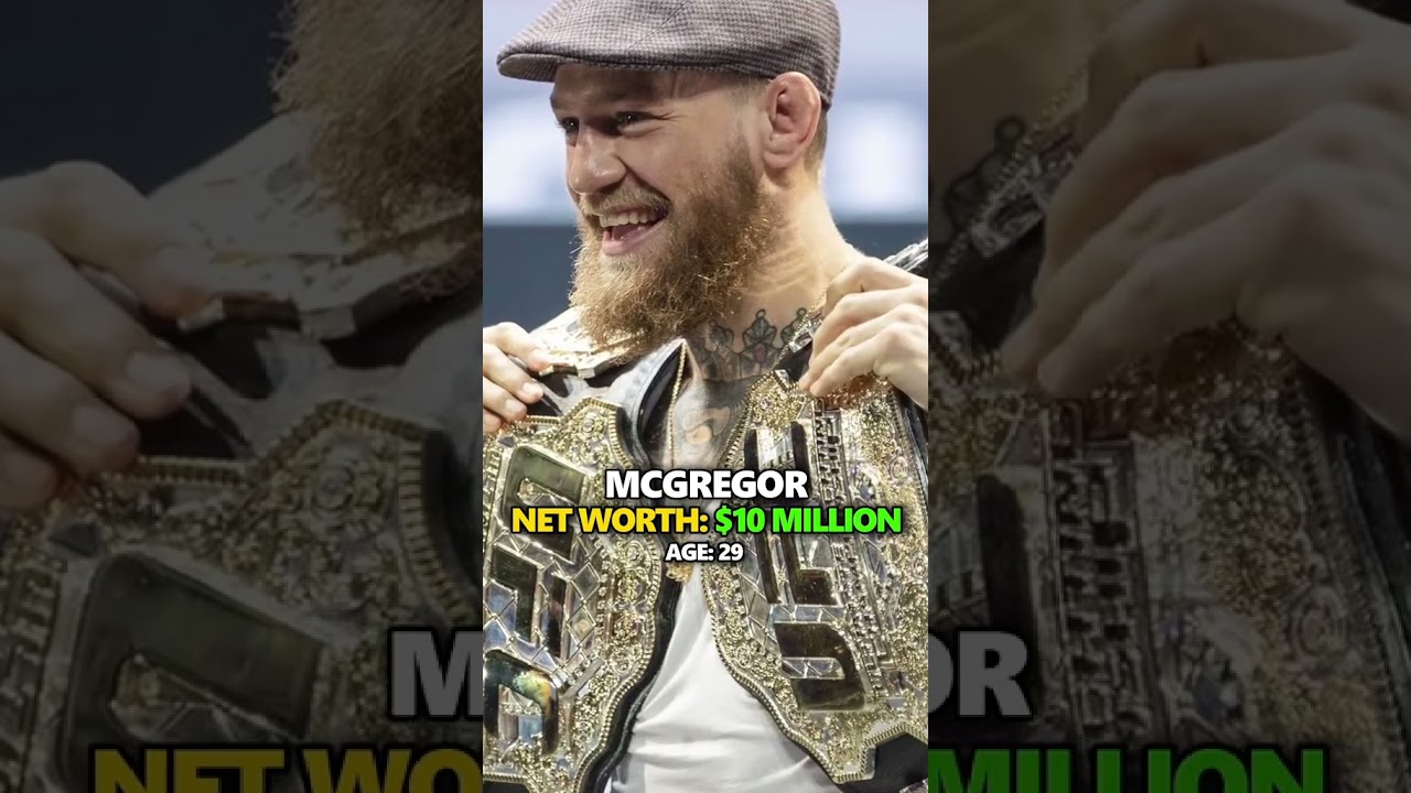 How rich is Conor Mcgregor before his presidency lol conormcgregor mcgregor ufc #shorts