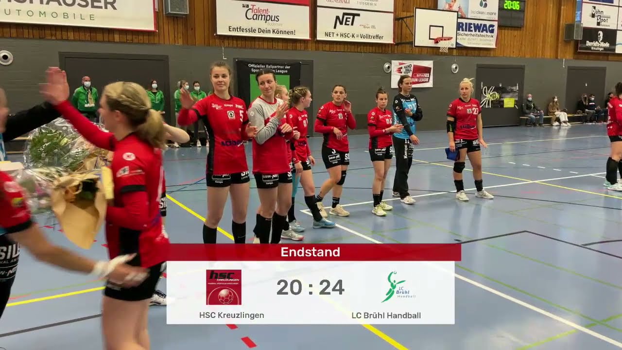 Highlights HSC Kreuzlingen - LC Brühl 20:24 (11:11) Playoff Halbfinal SPL1