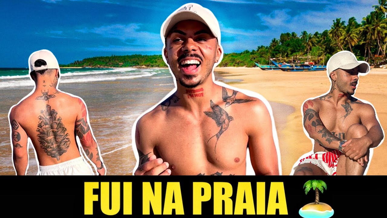 MINHA PRIMEIRA VEZ NA PRAIA ALEMÃ 🇩🇪 (E eu pensando que ia encontrar neve aqui🙄) - Elay Oliv