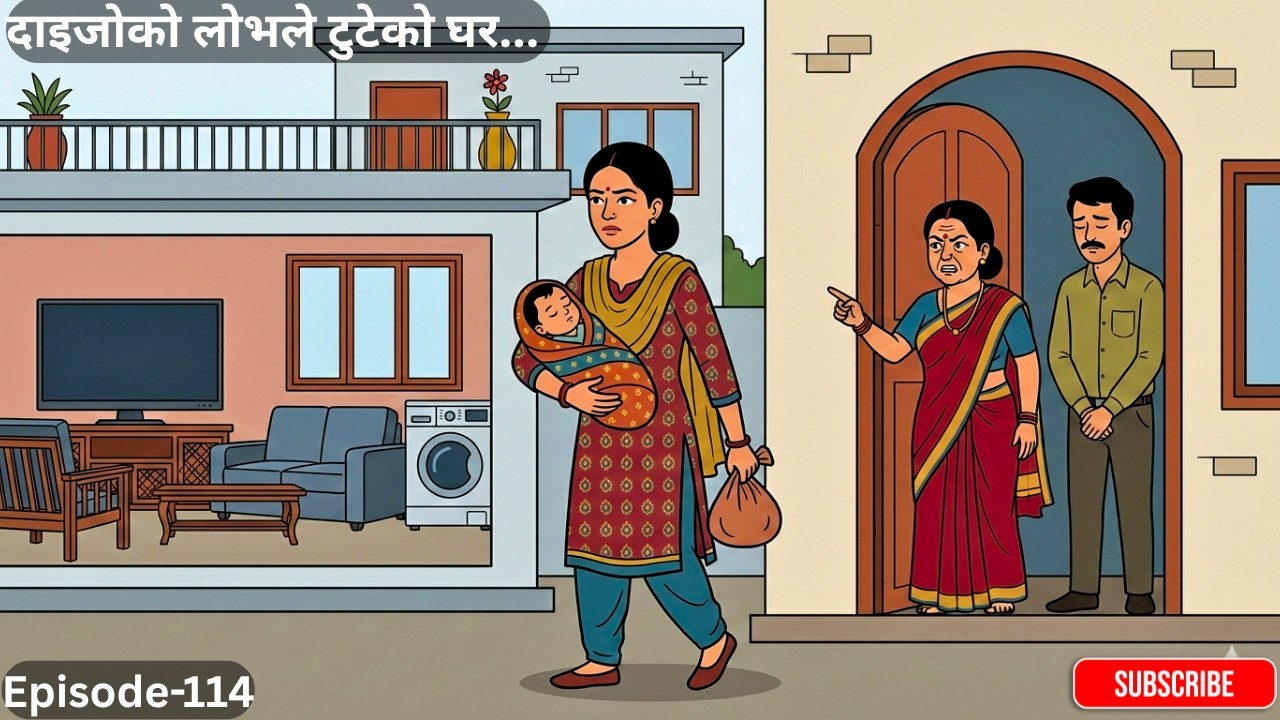 दाइजोको लोभले टुटेको घर...Episode-114 #storytime #daijo #folkstories #folktales #kathakathmandu