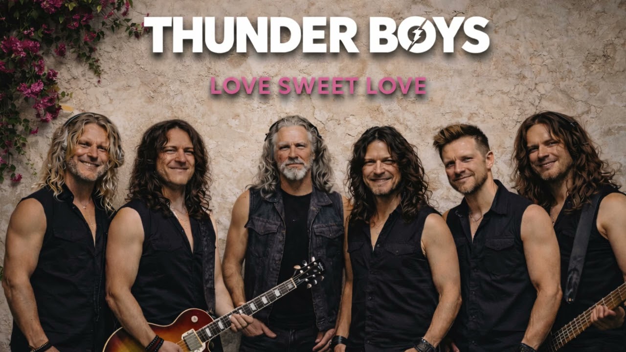 Thunder boys,,, Love sweet love,,, live Ronda Spain