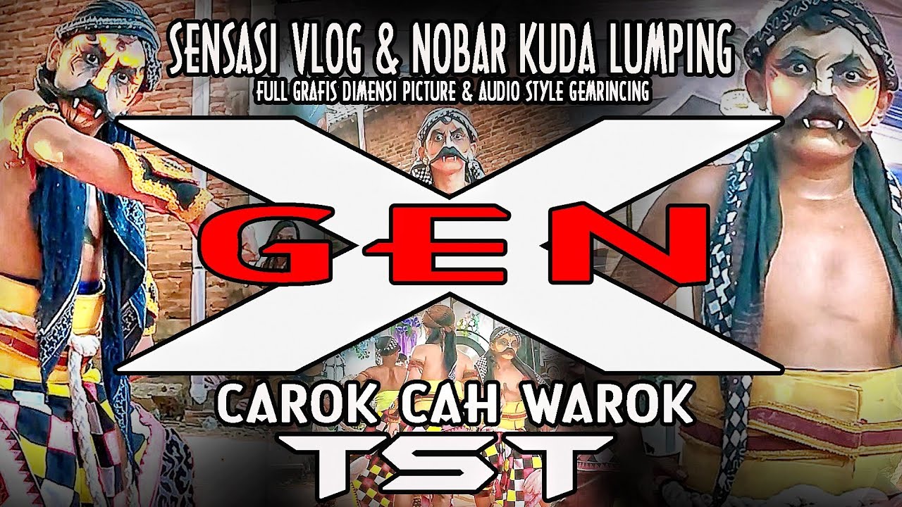 SENSASI VLOG NOBAR KUDA LUMPING CAROK CAH WAROK GEN X TST EVOLUSION WEDDING MOMENT