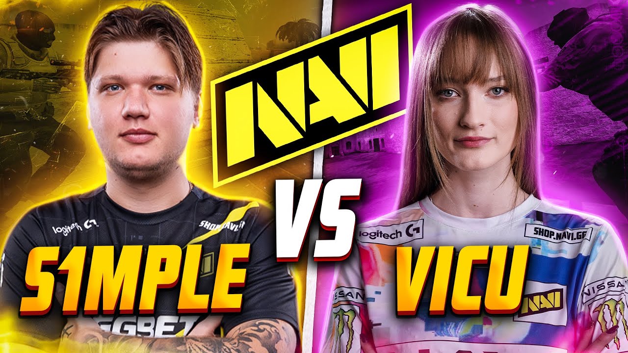 NAVI s1mple vs NAVI vicu | Битва Снайперов