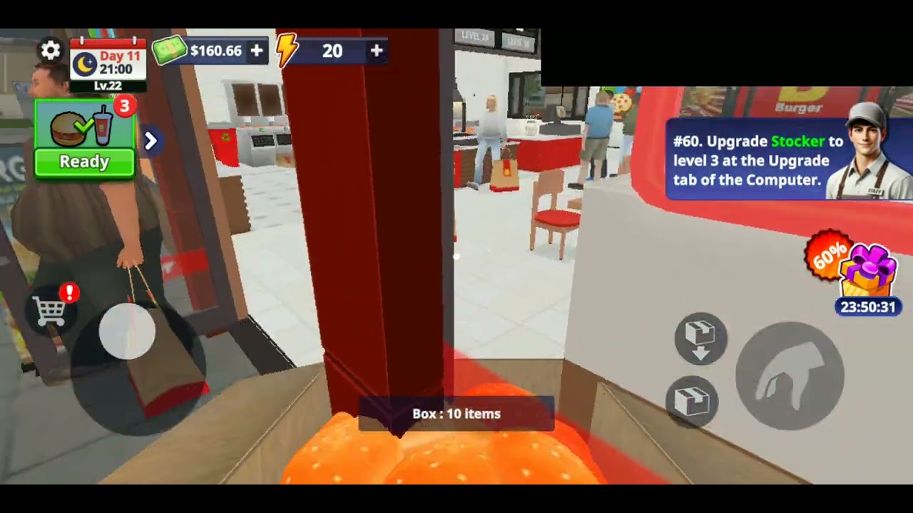 Burger king simulator the Day open resto 