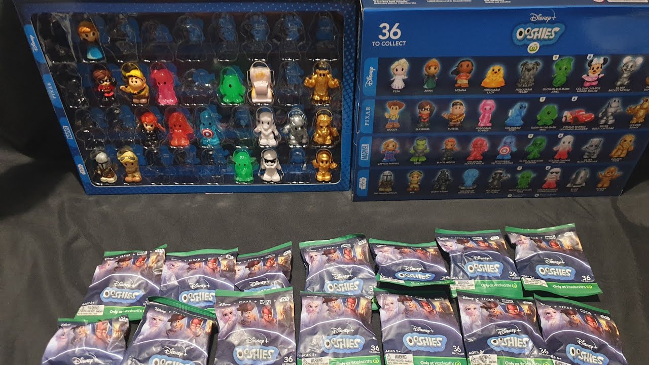 Unboxing: 14 Woolworths Disney + Plus Ooshies