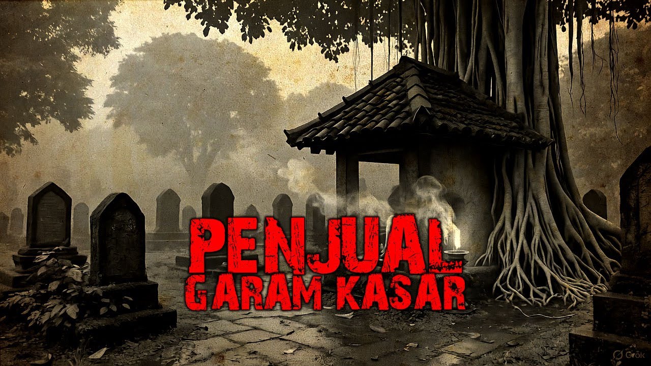 PETAKA PENJUAL GARAM KASAR DI PEMAKAMAN ANGKER