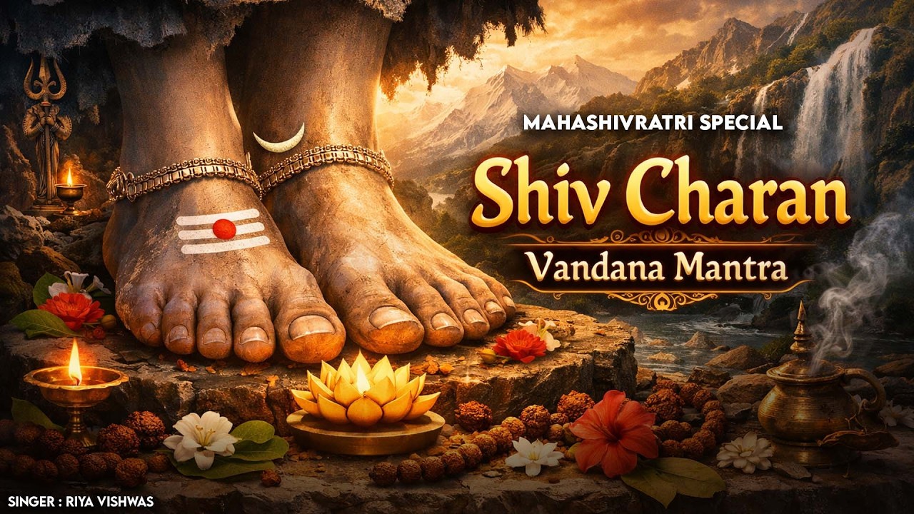 शिव चरण वंदना मंत्र | Shiv Charan Vandana Mantra | Riya Vishwas | Mahashivratri Special Mantra