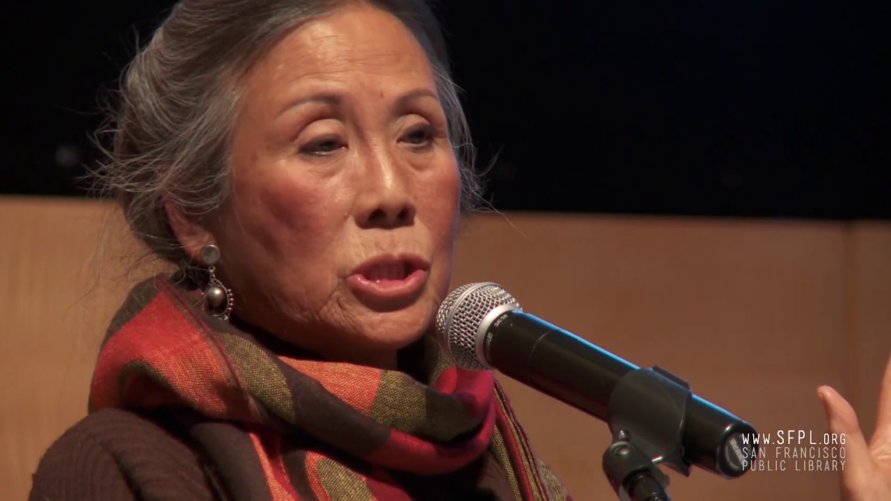 Nancy Wang at the San Francisco Public Library