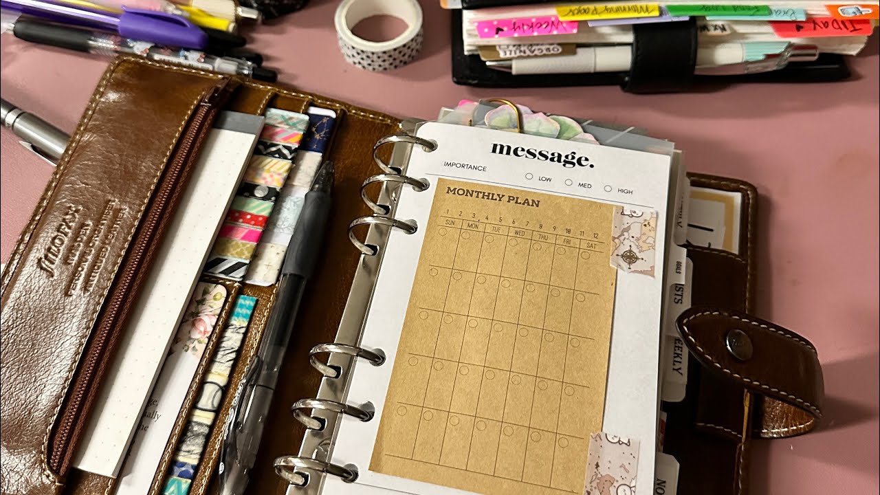 Personal Filofax Malden Shenanigans