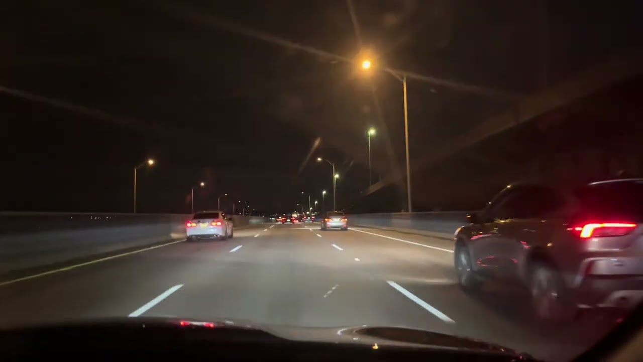 NJRoadway Full Route On The Thomas Edison Bridge February 2024