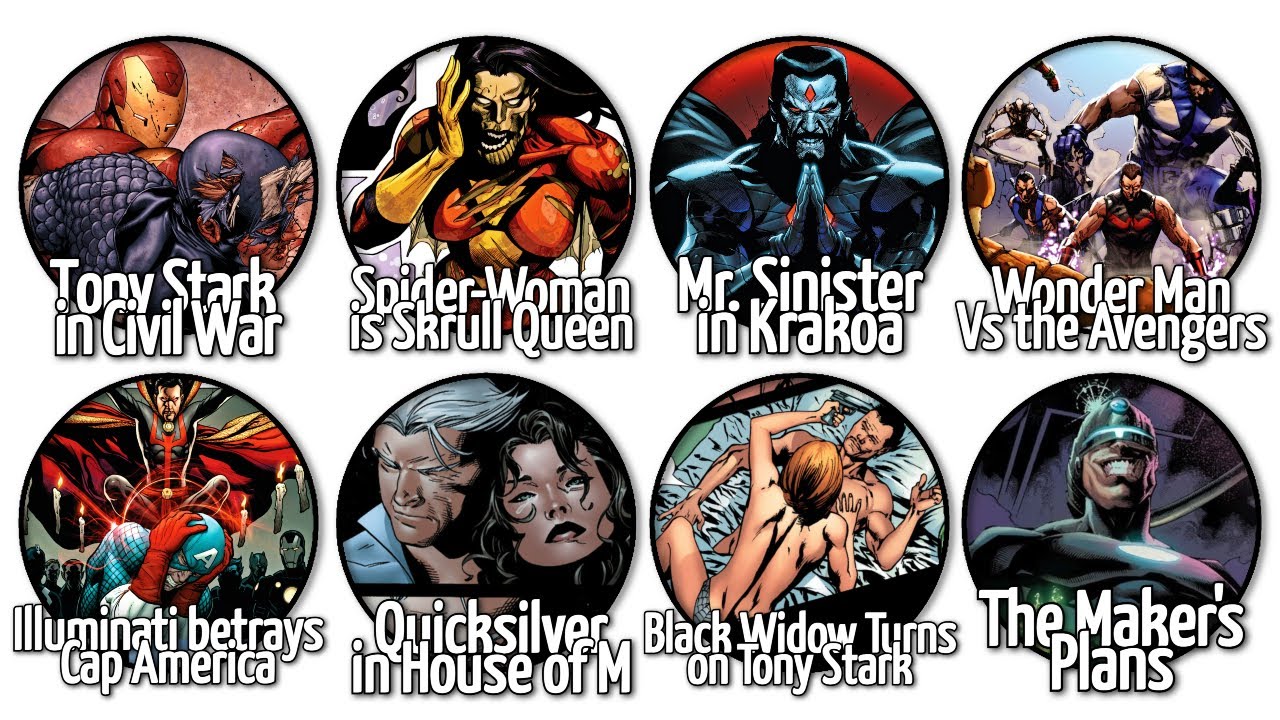 The Biggest Betrayals in Marvel Comics Explained in 15 Minutes