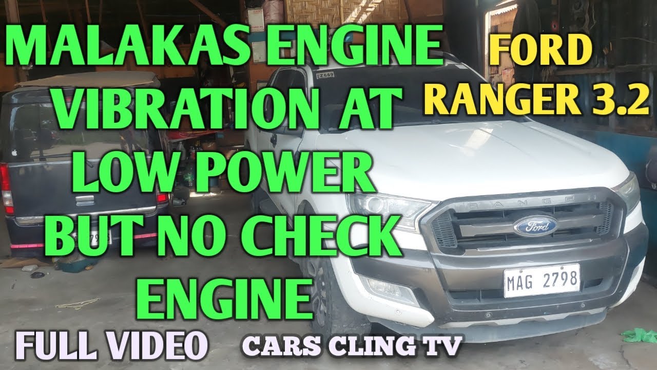 FORD RANGER 3.2 LOW POWER CAUSE OF ENGINE VIBRATION NO CHECK ENGINE INDICATOR LIGHTS #xado
