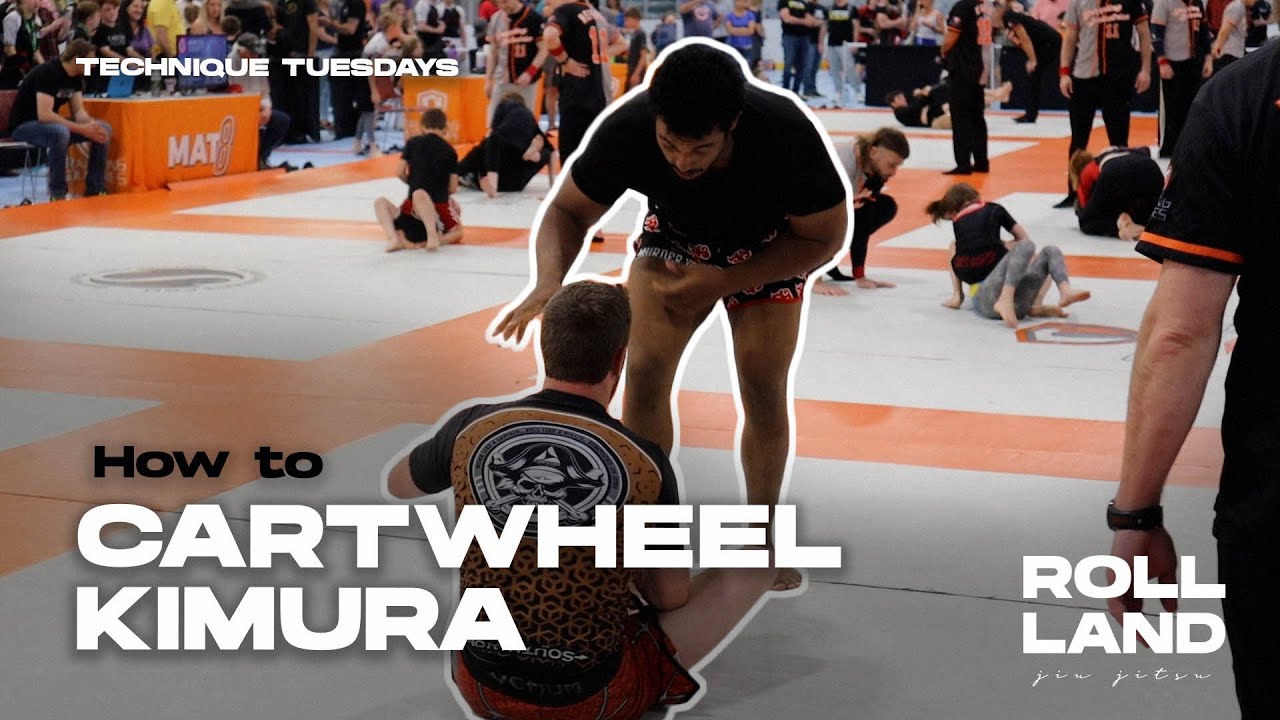 How to Cartwheel Kimura - Technique Tuesdays with Onyx Rowland #bjj #jiujitsu