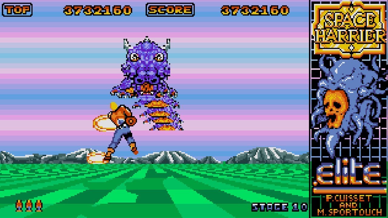 Space Harrier: Atari ST (1988) - Longplay