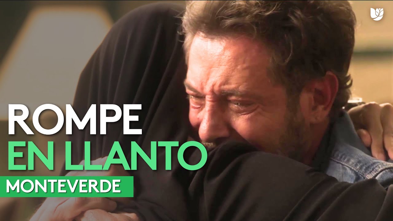 Oscar llora desconsoladamente en los brazos de Celeste | Monteverde | Capítulo 8