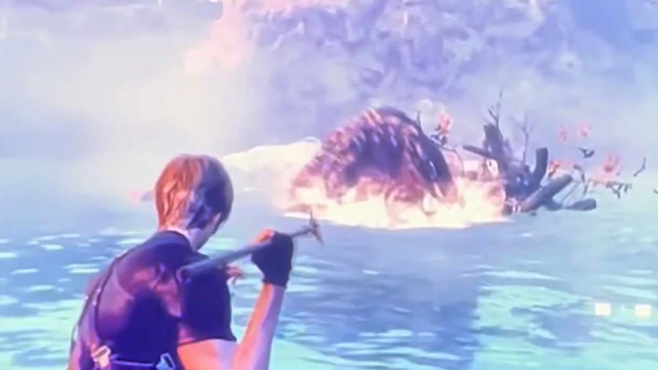 RE 4 Remake Del Lago boss fight! Hardcore mode w/h commentary! Previously recorded LIVE