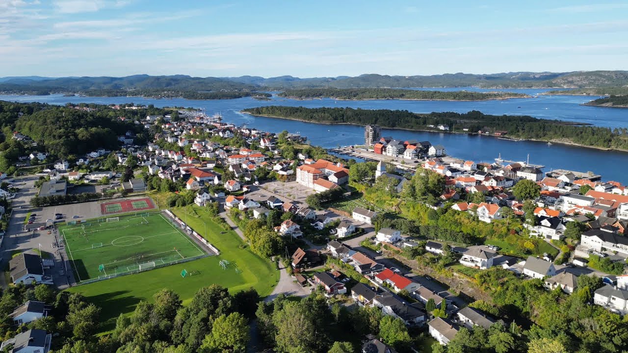 Langesund viewed from my drone