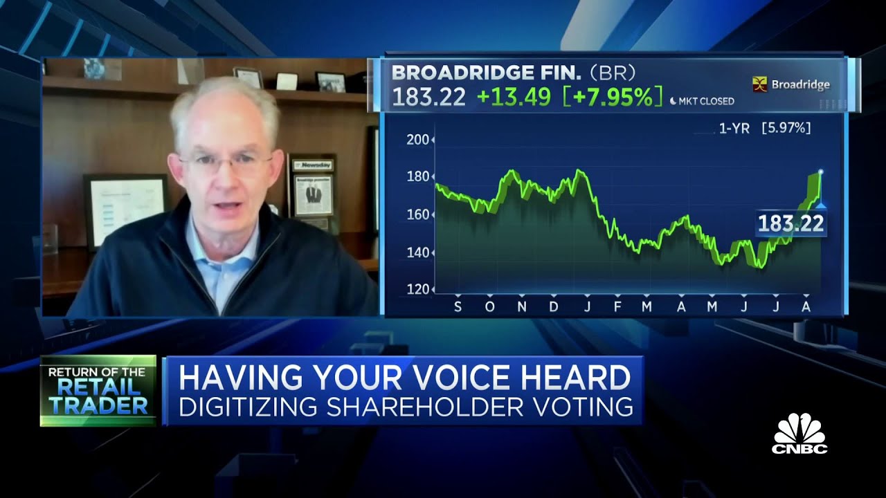 Be a trader, but be an owner too, says Broadridge's Tim Gokey