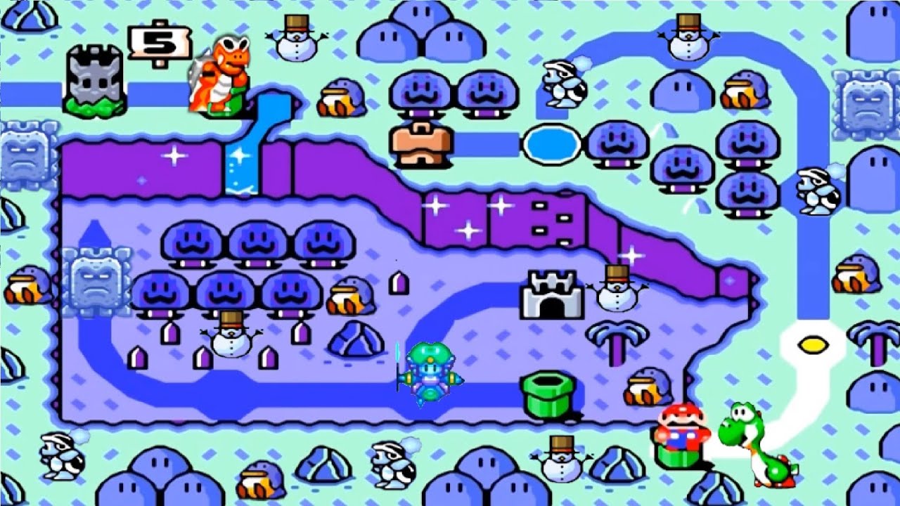 Super Mario World 3 HD: The Finale - World 5: Snowland Part 1