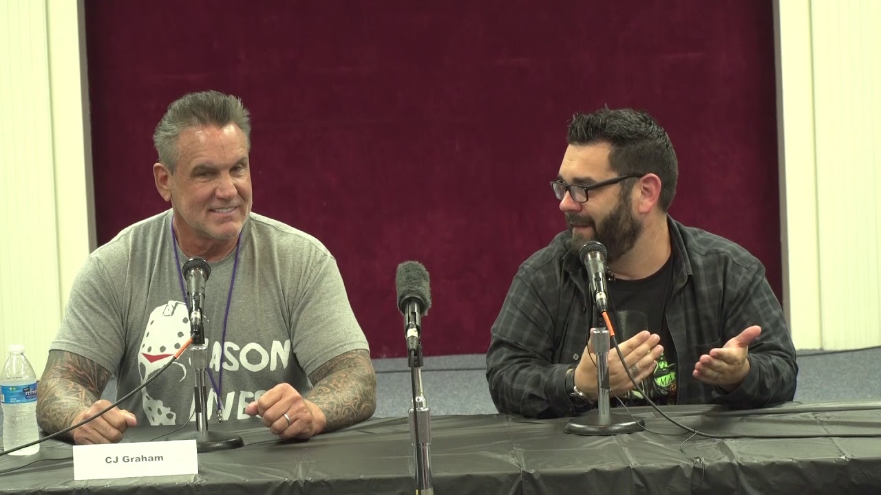 CJ Graham Panel From Sinister Creature Con October