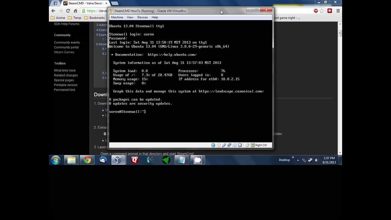 L4D2 Dedicated Server Install using SteamCMD