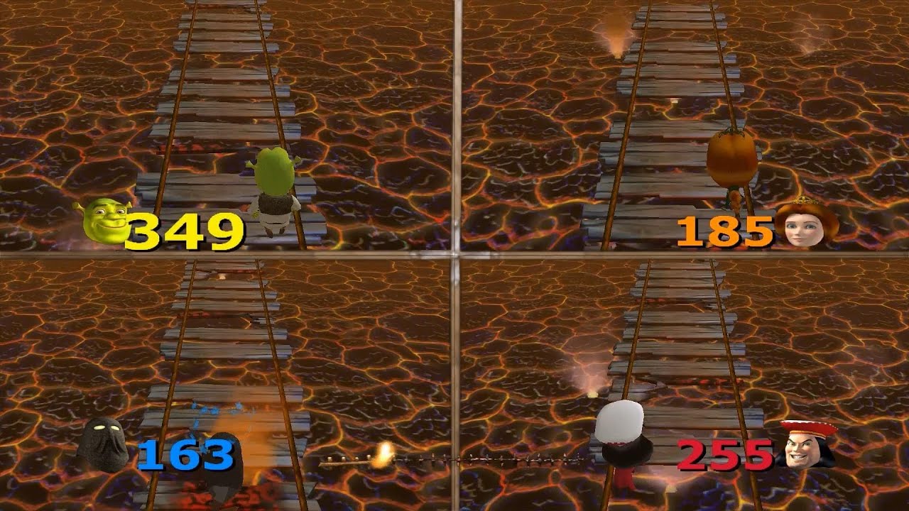 Dolphin Emulator 4.0.2 | Shrek Super Party [1080p HD] | Nintendo GameCube