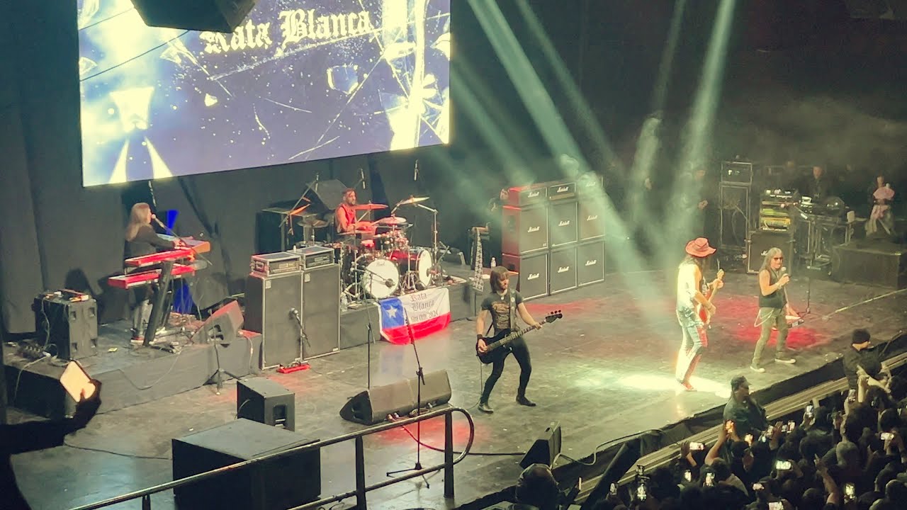 RATA BLANCA en VIVO @ Teatro Caupolicán Santiago - Chile 24-08-2024 Reporte