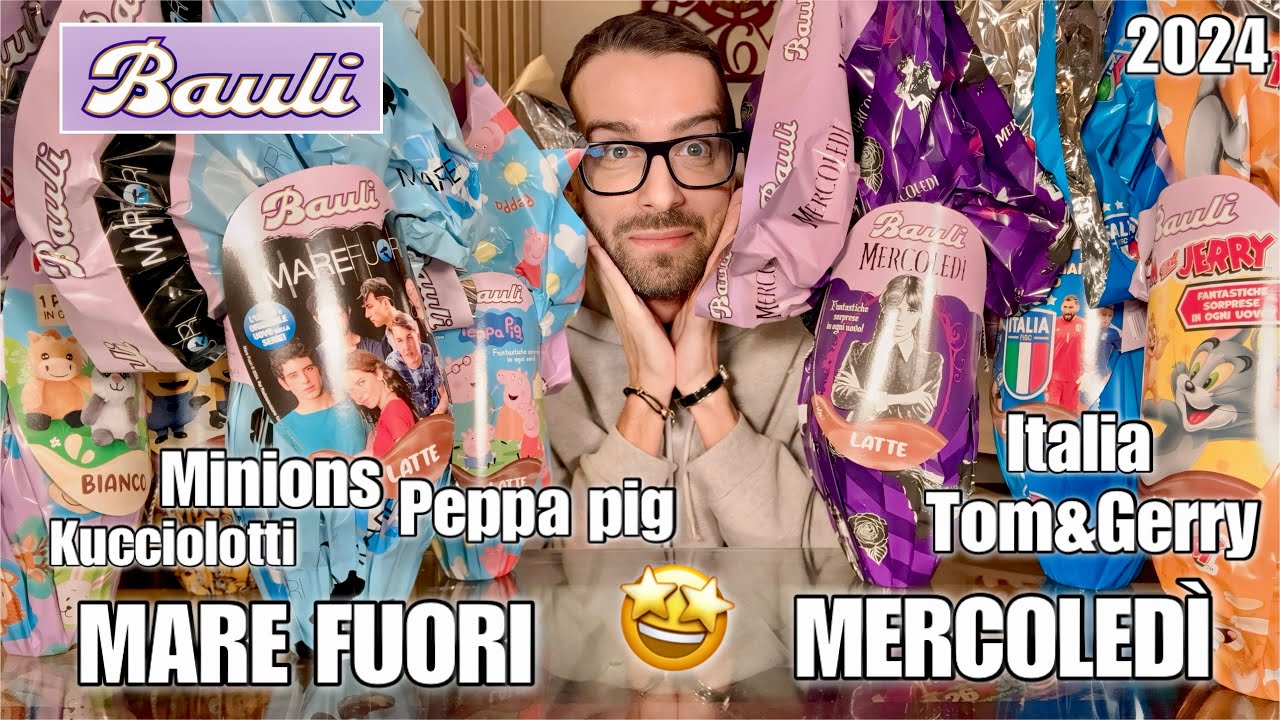 APRO TUTTE LE UOVA DI PASQUA BAULI 2024: ECCO LE SORPRESE ALL'INTERNO! | (69/366)