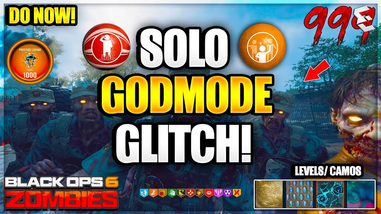 *NEW* WORKING GOD MODE GLITCH IN BO6 Zombies! ANY MAP (AFTER PATCH) UNLIMITED EVERYTHING XP/GUMS