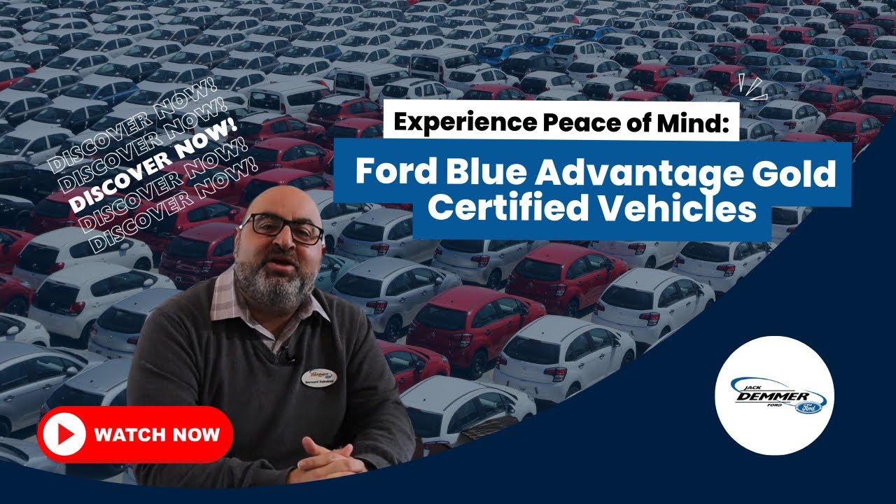 Полная уверенность: сертифицированные автомобили Ford Blue Advantage Gold