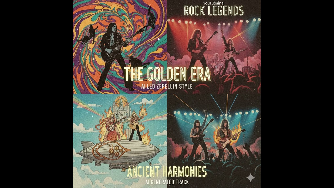  Mystic Groove: Led Zeppelin Style Hard Rock 