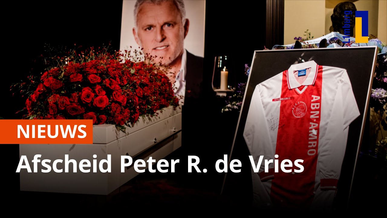 Ajax-shirt Nicky Verstappen naast kist Peter R. de Vries