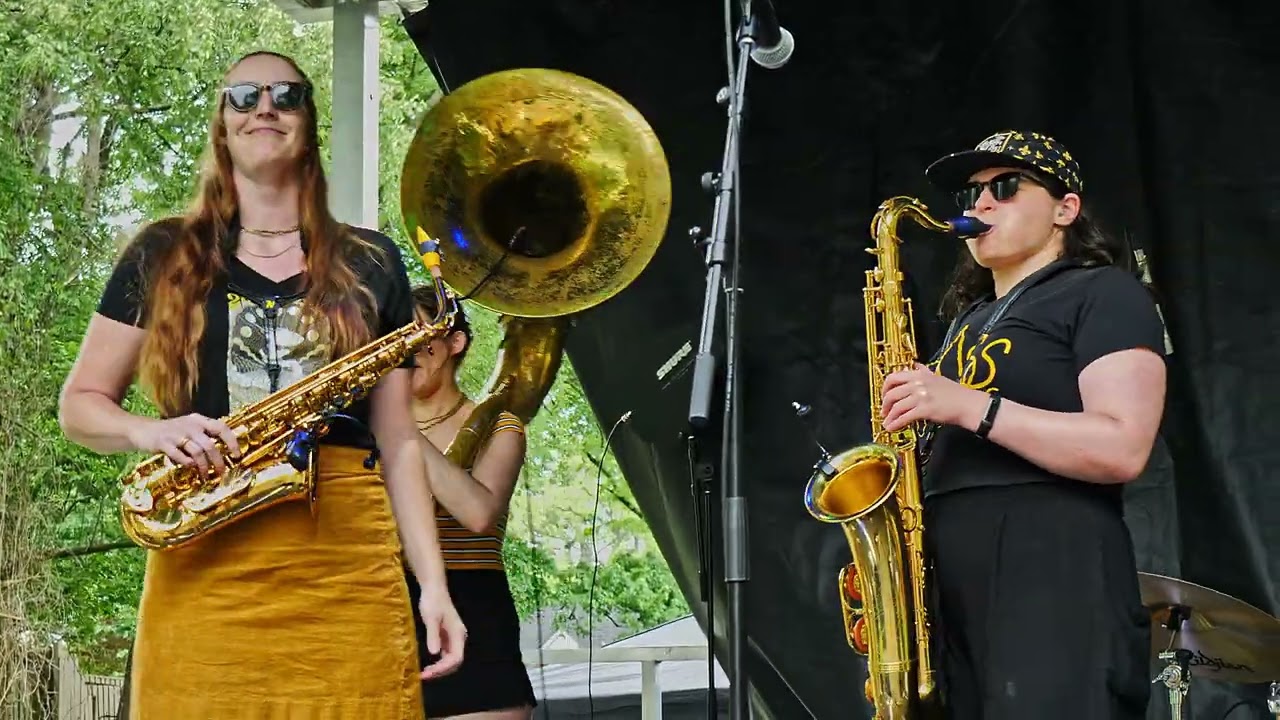 BRASS QUEENS all female big band   Live@SligoCreekFest2025