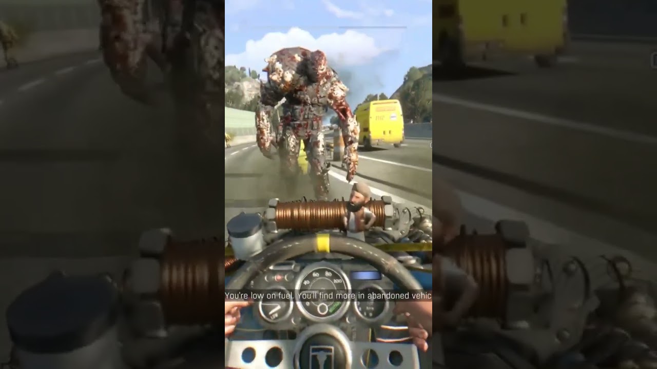 Big Zombie vs the Dune Buggy | Dying Light: The Following DLC