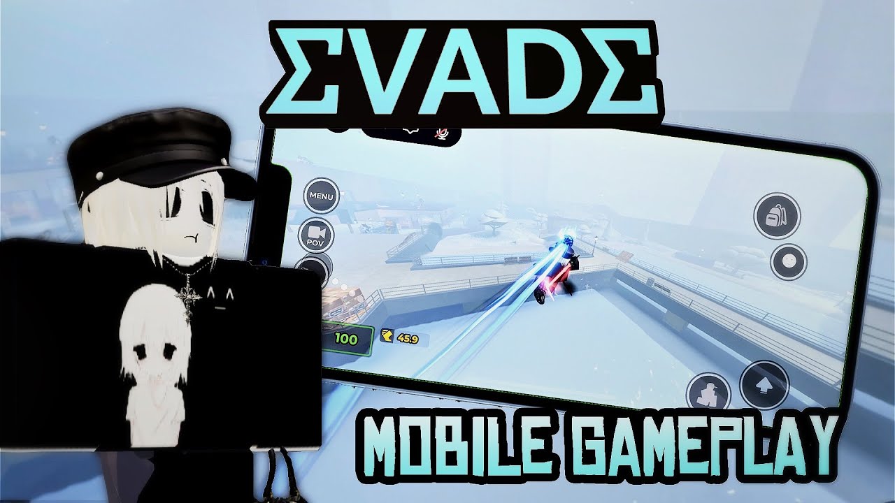 EVADE MOBILE GAMEPLAY!! 