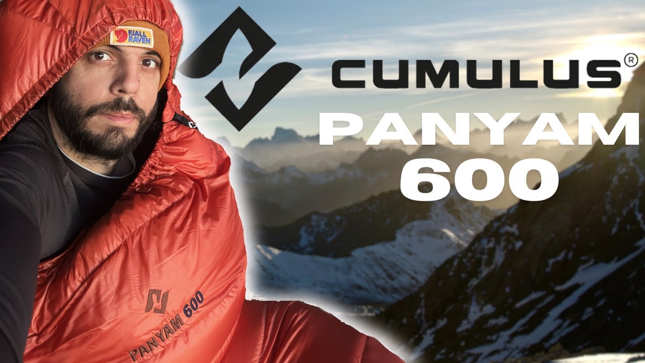CUMULUS PANYAM 600 : UN SAC DE COUCHAGE POUR TOUTE L'ANNÉE ! 