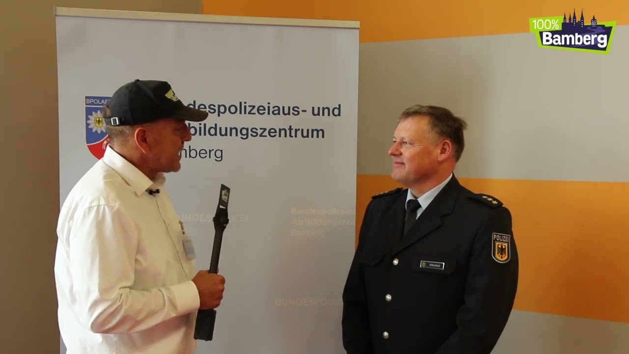 Ernennung Bundespolizeiaus- und -fortbildungszentrum Bamberg am 23.08.24