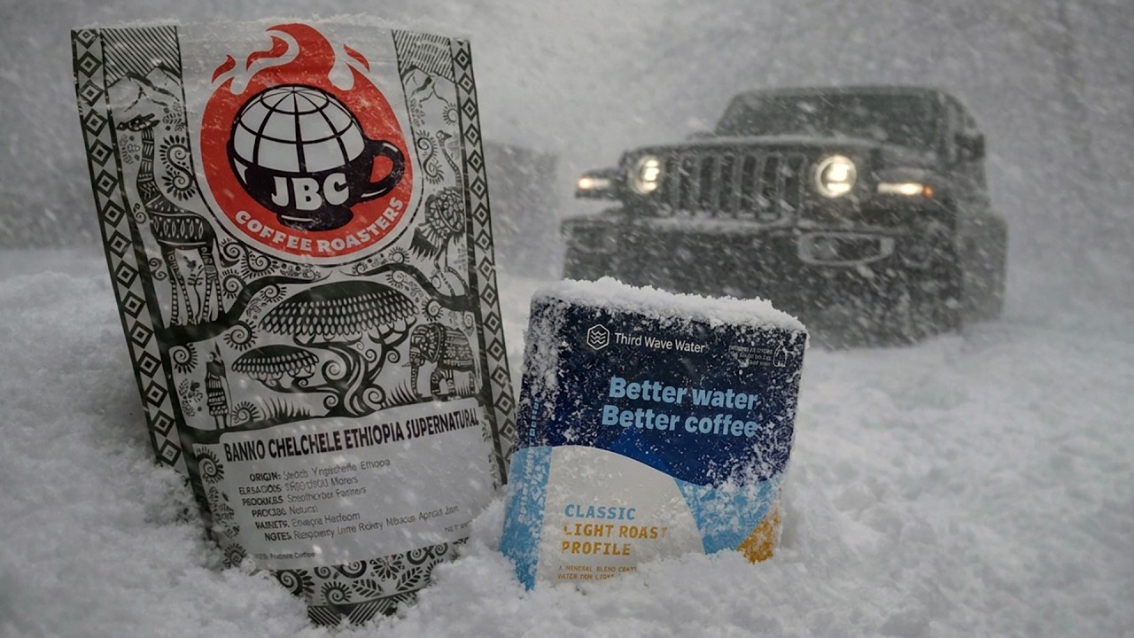 An Icy Quest for the Right Water | Water Chemistry's Influence On Coffee's Taste