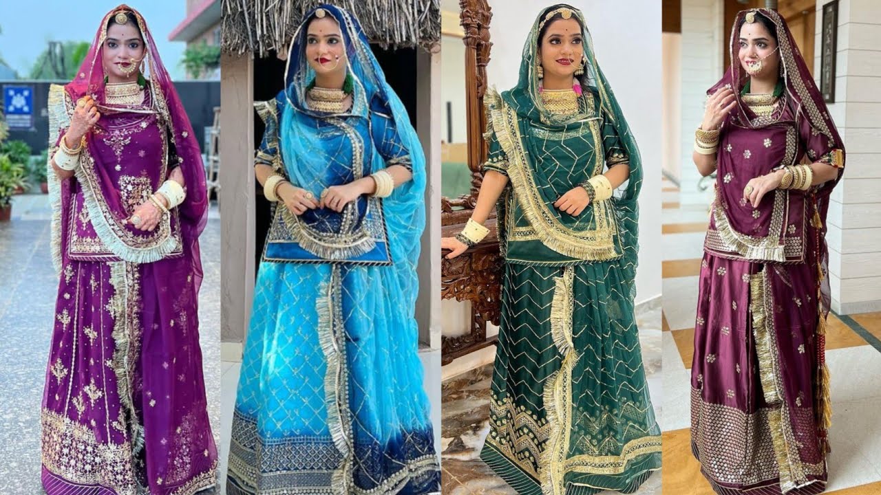 Top 30 rajputi poshak collection | marwadi brides | Rajasthani girl| navratri special| latest update