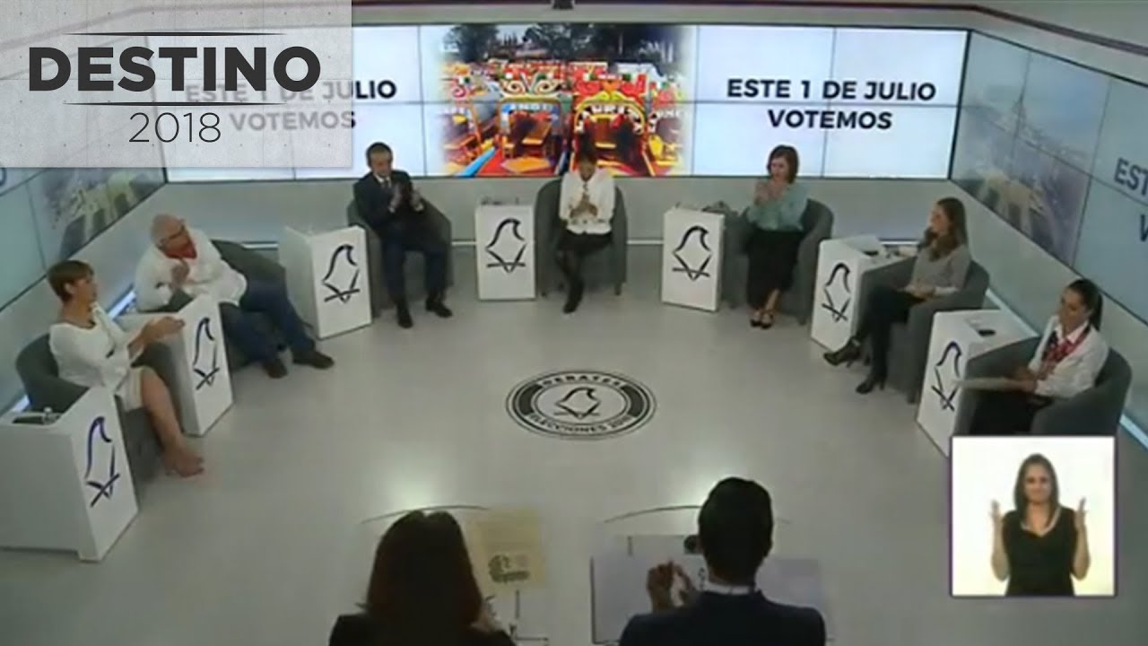 Tercer debate entre candidatos a la Jefatura de Gobierno de la CDMX