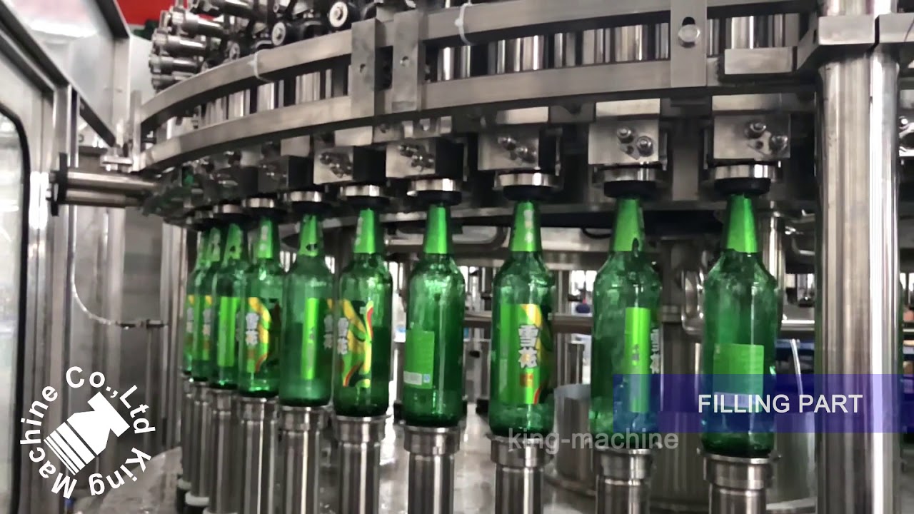 18000b/h beer filling machine