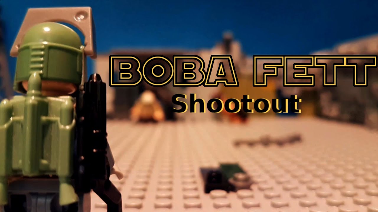 Lego Star Wars Stop Motion | "Boba Fett Shootout"