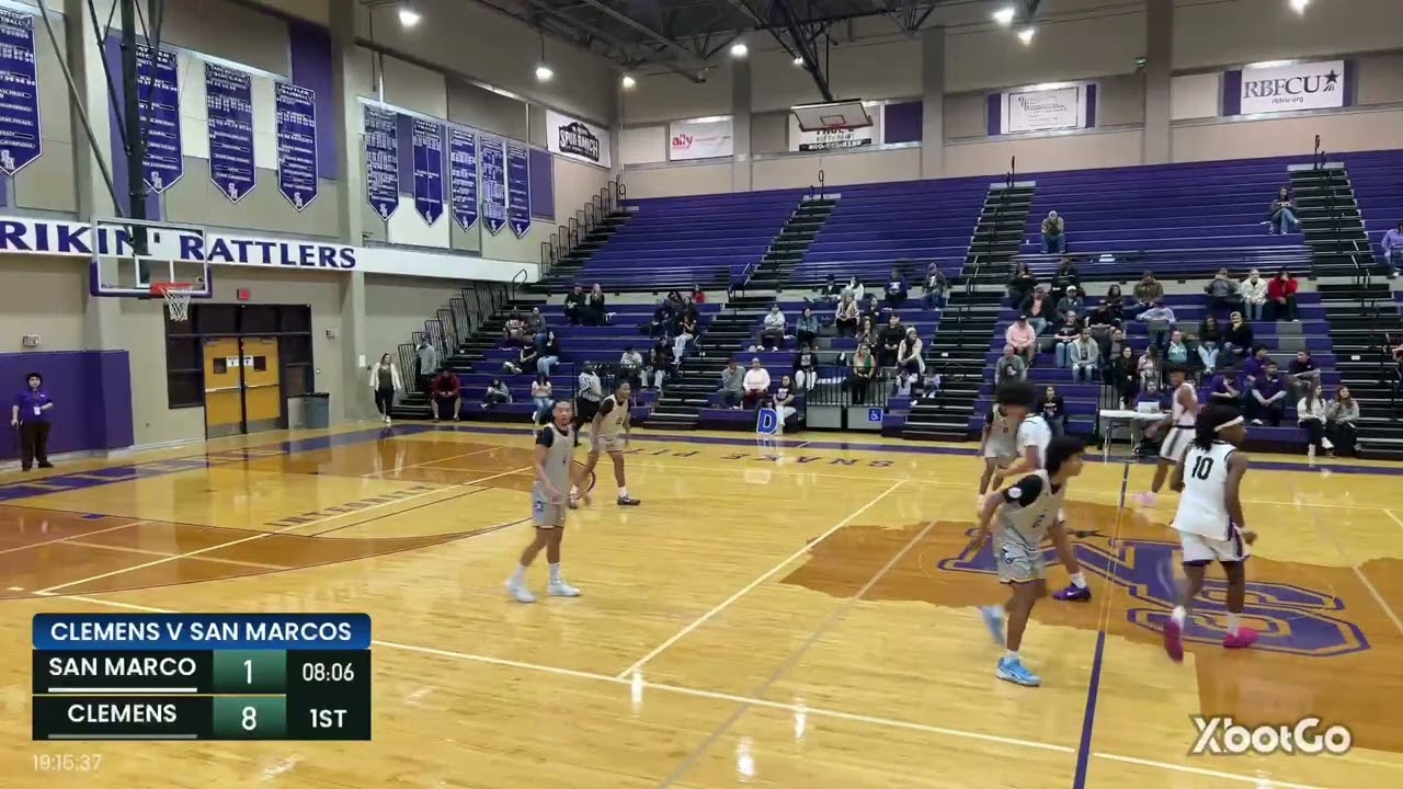 District Game 8 Clemens HS Varsity v San Marcos HS Varsity 