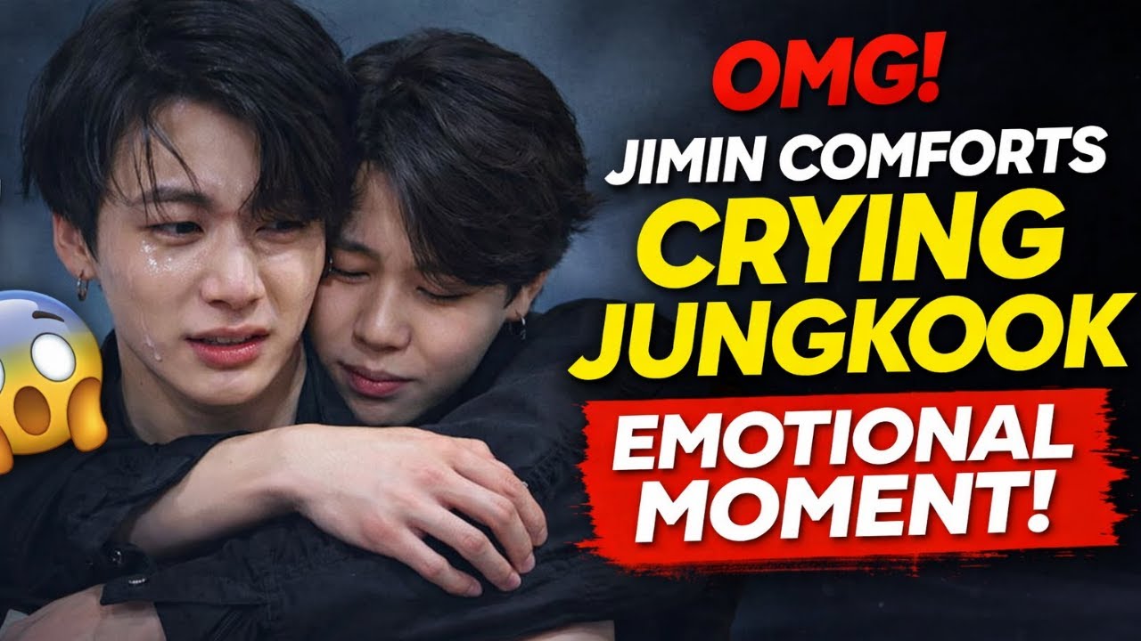 OMG‼️Jungkook Cries, Jimin Hugs Him Secretly Ahead of World Tour — ARMYs Weren't Ready to See This